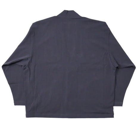 nonnotte（ノノット）"Minimum Smoking Jacket - Hard Twist Ostrich Jersey"