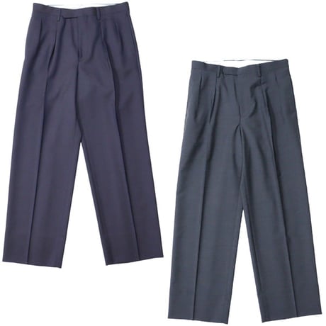 MAATEE&SONS マーティーアンドサンズ ウールシルクスラックス サイズ2 MAATEE&SONS マーティーアンドサンズ ウールシルクスラックス