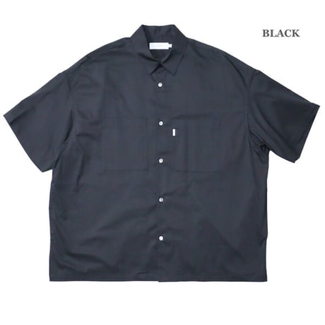 Graphpaper（グラフペーパー）"Solotex Twill S/S Oversized Box Shirt"
