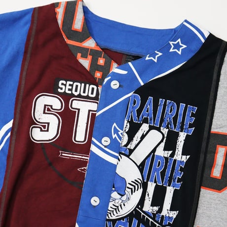 REBUILD BY NEEDLES（リビルドバイニードルス）"4 Cut Wide Baseball Tee - College"