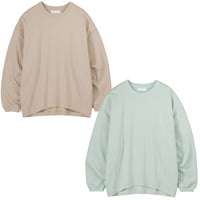 Ladie's / Graphpaper（レディース グラフペーパー）"High Gauge Soft Terry Panel Line Crew Neck"