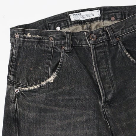 DAIRIKU（ダイリク）"Super Damage Draping Denim Pants"
