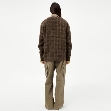 OUR LEGACY（アワー レガシー）"CARDIGAN - Dorf Check Hairy Wool"