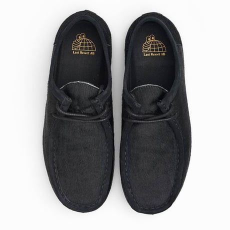 Last Resort AB（ラストリゾートエービー）"Ateljé Label VM006 Moc - Black Pony Hair Leather"