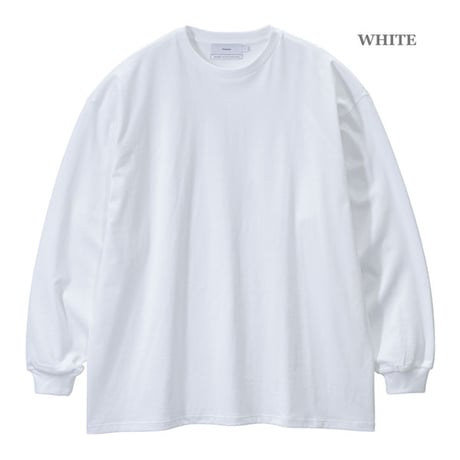 Graphpaper（グラフペーパー）"Tri Spun Cotton L/S Oversized Tee"