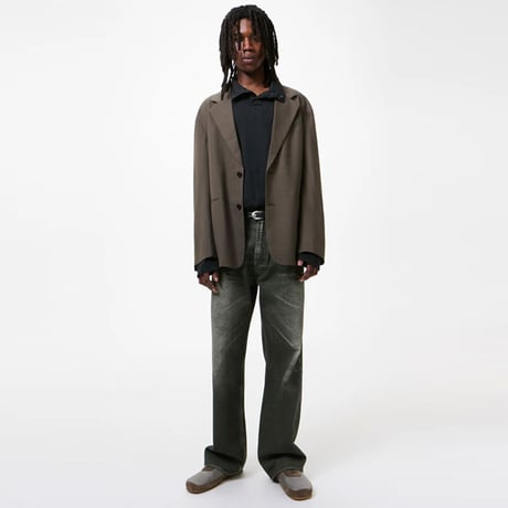 OUR LEGACY（アワー レガシー）"INDUSTRY BLAZER - Storm Grey Merino Voile"