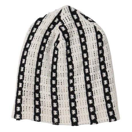 ENGINEERED GARMENTS（エンジニアード ガーメンツ）"Beanie - Stripe CP Crochet"