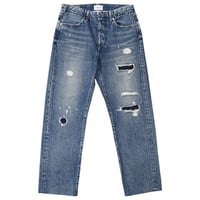 TANAKA（タナカ）"STRAIGHT JEAN TROUSERS - 60’s BLUE"