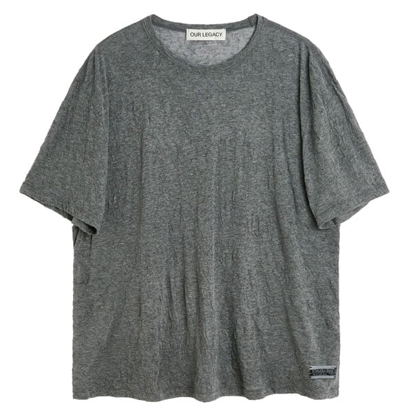 OUR LEGACY◆クリンクル加工ボックスTシャツ シンプル♪ OUR LEGACY(アワー レガシー)
