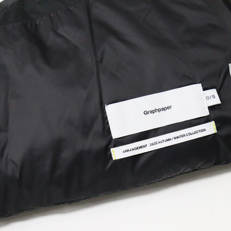 【美品】Graphpaper/グラフペーパー ネックウォーマー BLACK/黒 美品】Graphpaper/グラフペーパー ネックウォーマー BLACK/黒