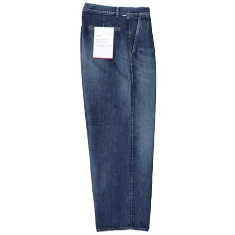 Graphpaper（グラフペーパー）"Selvage Denim Two Tuck Pants - DARK FADE"