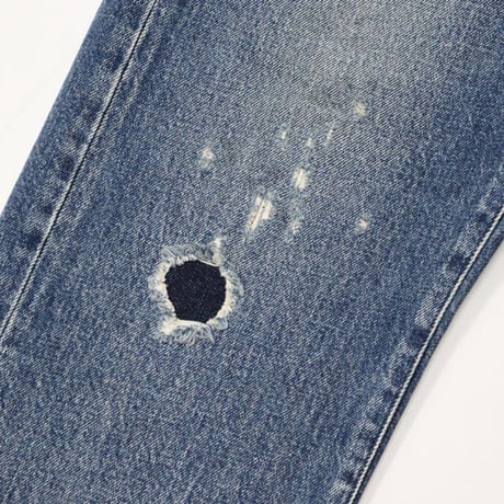 TANAKA（タナカ）"STRAIGHT JEAN TROUSERS - 60’s BLUE"