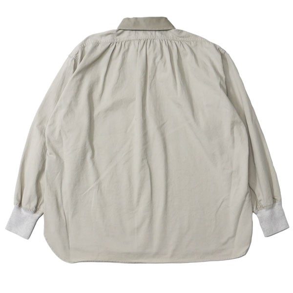 【美品・人気のアイボリー】ナイジェルケーボン　ラガーシャツ 美品・人気のアイボリー】ナイジェルケーボン ラガーシャツ