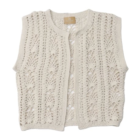 Ladies' /Nigel Cabourn WOMAN（ナイジェルケーボン ウーマン）"CROCHET VEST COTTON CORD"