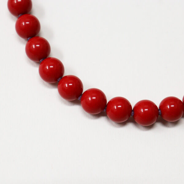 Needles ニードルス 赤 レッド ビーズネックレス ネックレス 箱付き