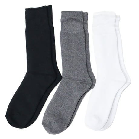 Graphpaper（グラフペーパー）"Graphpaper 3-Pack Sock - MONOTONE"