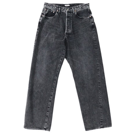 ULTERIOR（アルテリア）"VINTAGE WASHED SELVEDGE BLACK DENIM 5P PANTS"