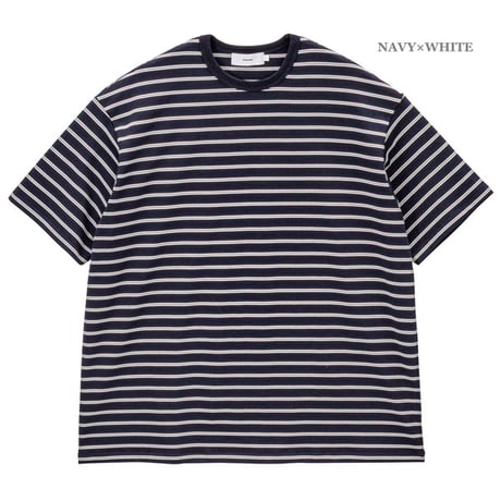 Graphpaper（グラフペーパー）"Tri Spun Border S/S Tee"