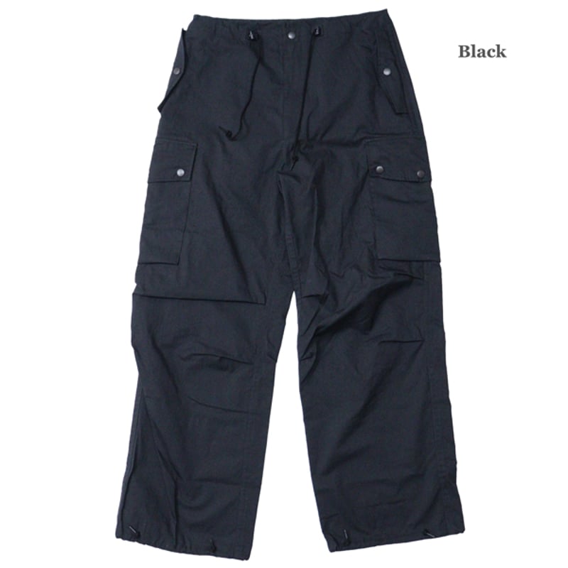 Needles Field Pant ニードルス　フィールドパンツ ブラック　S NEEDLES Field Pant - C/N Oxford Cloth / Black (MENS & LADIES)