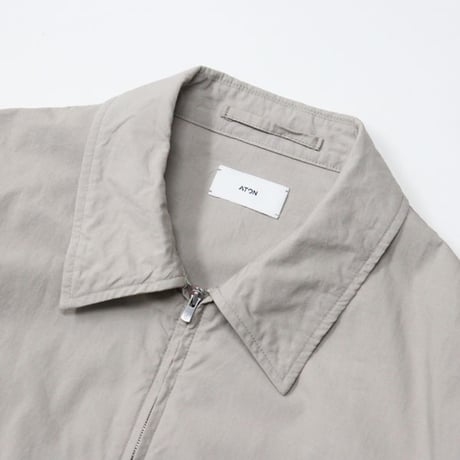 ATON（エートン）"LIGHT TC GABARDINE WASHED HARRINGTON JACKET"
