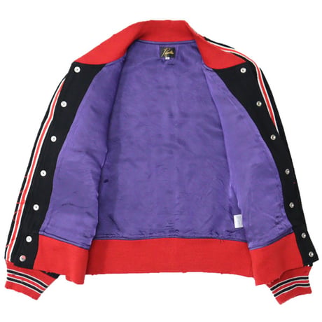 NEEDLES（ニードルス）"Deconstructed Lettered Jacket - Wool Melton"