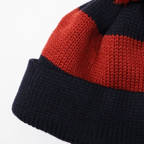 Nigel Cabourn AUTHENTIC（ナイジェルケーボン オーセンティック）"STRIPE BOBBLE HAT"
