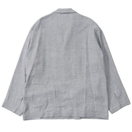 nonnotte（ノノット）"Swan Drop Collar Shirt Jacket"