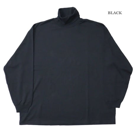 Graphpaper（グラフペーパー）"Brushed Mockrody High Neck L/S Tee"