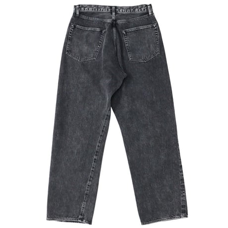 ULTERIOR（アルテリア）"VINTAGE WASHED SELVEDGE BLACK DENIM 5P PANTS"
