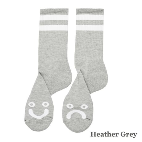 POLAR SKATE CO.（ポーラー スケート カンパニー）"Rib Socks | Happy Sad"