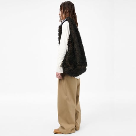 OUR LEGACY（アワー レガシー）"DRIP BAG - Ombre Brown Hairy Wool"