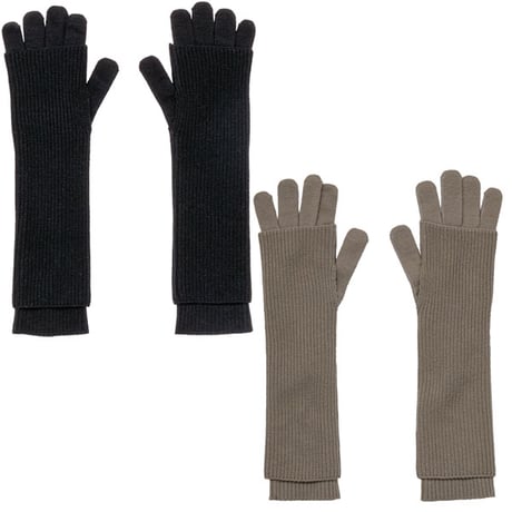 Ladie's / Graphpaper（レディース グラフペーパー）"Mercerized Fine Wool Knit Layered Gloves"