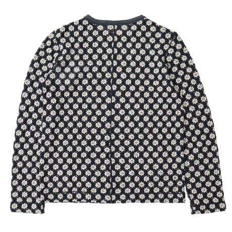 TANAKA（タナカ）"LONG SLEEVE TEE - BLACK FLOWER"