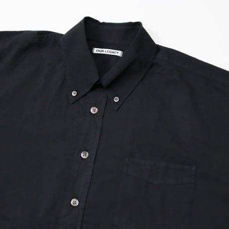 OUR LEGACY（アワー レガシー）"BORROWED BD SHIRT - Balck Voile"