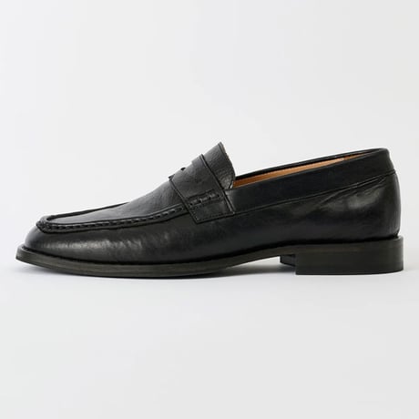 OUR LEGACY（アワー レガシー）"LIGHT LOAFER - True Dyed Black Leather"