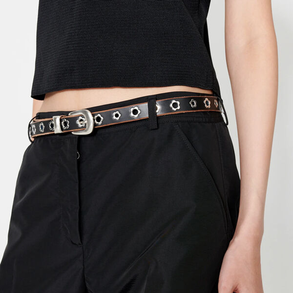 OUR LEGACY Flower Belt フラワーベルトレザーベルト