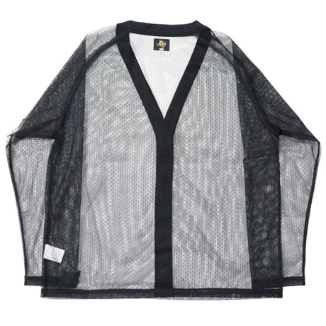 NEEDLES（ニードルス）"V-Neck Cardigan - Tulle Dot Lace"