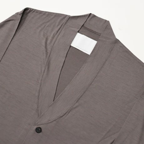nonnotte（ノノット）"Minimum Smoking Jacket - Super120' Washable Wool Jersey"