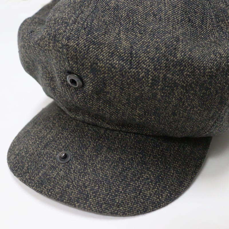 Nigel Cabourn ナイジェルケーボン ツイード キャスケット 紺