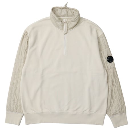 C.P. Company（シーピーカンパニー）"SWEATSHRTS POLO COLLAR IN DIAGONAL RAISED FLEECE PFD"