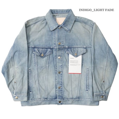 Graphpaper（グラフペーパー）"Selvage Denim Trucker Jacket - LIGHT FADE"