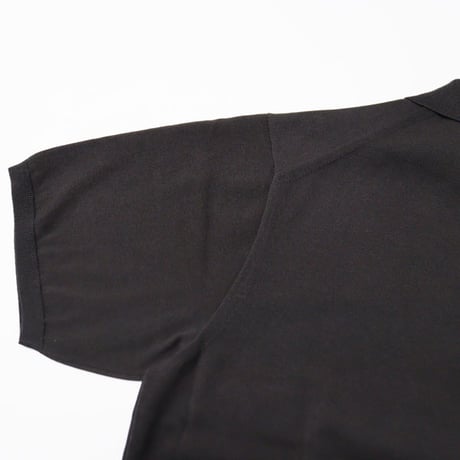 ATON（エートン）"COTTON WASHI KNIT HALF SLEEVE POLO SWEATER"
