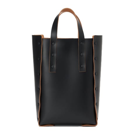 Hender Scheme （エンダースキーマ）"assemble hand bag tall M - black rivet"