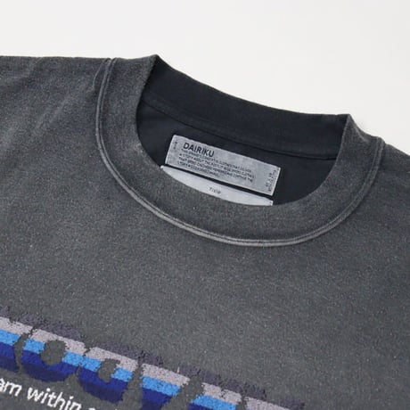 DAIRIKU（ダイリク）""PARADOX" Emboidery Swithing Tee"