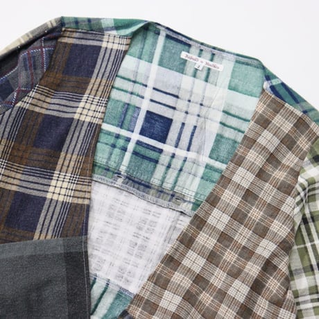 REBUILD BY NEEDLES（リビルドバイニードルス）"Flannel Shirt - Cache Coeur Blouse"