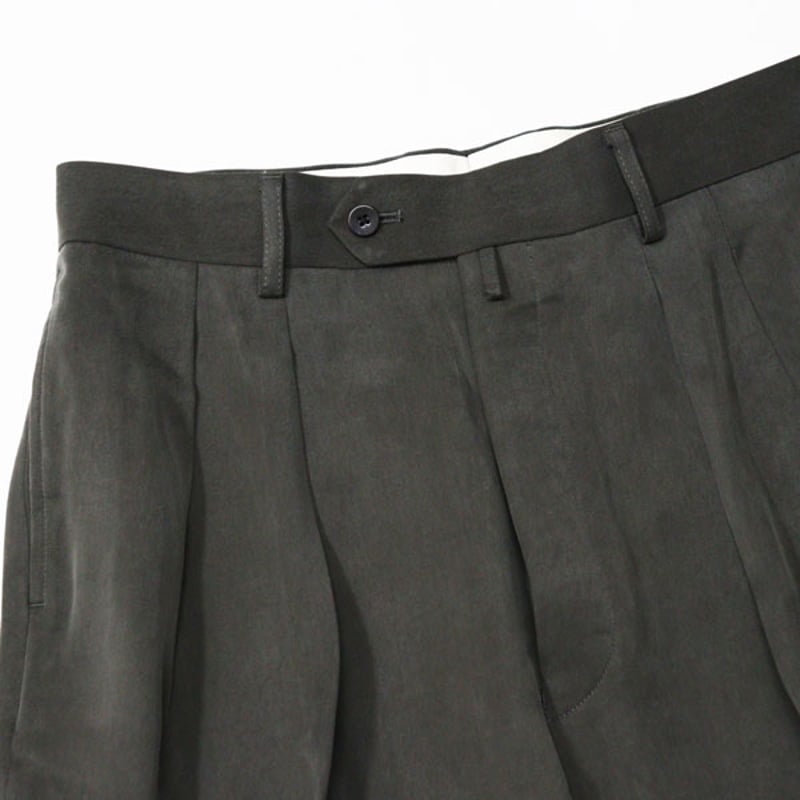 NEAT ニート ワイドスラックス size 48 チャコールグレー NEAT ニート ワイドスラックス size 48 チャコールグレー パンツ