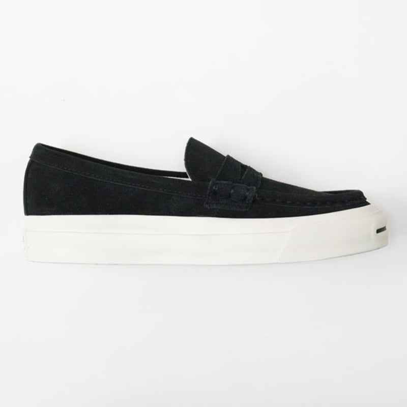 Jack Purcell Graphpaper ブラックスニーカー Graphpaper (グラフペーパー) Jack Purcell for GP Suede Loafer