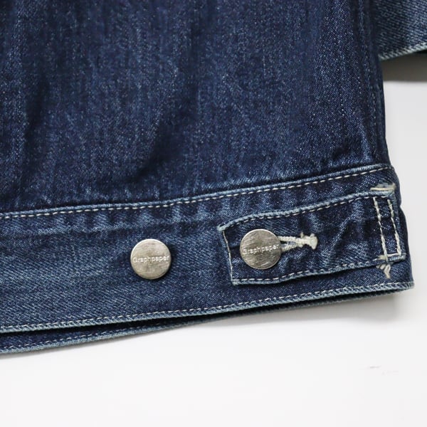 graphpaper デニムジャケット Selvage Denim Jacket-DARK FADE- – Graphpaper