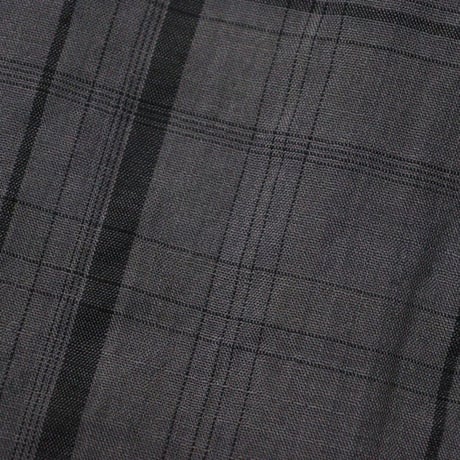 MAATEE&SONS（マーティーアンドサンズ）"OPEN COLLAR フリンジ HWOOL CHECK"