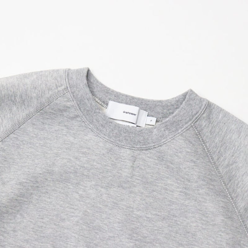 トップス Ultra Compact Terry Crew Neck Sweater BASIC] Ultra Compact Terry Crew Neck Sweater – Graphpaper